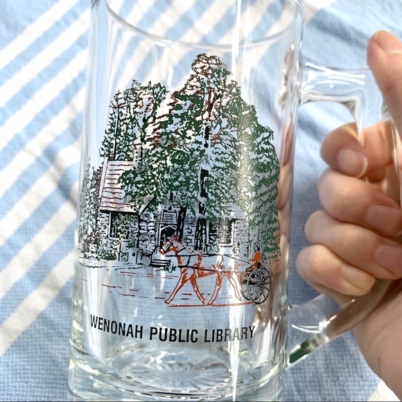 3 Vintage Glass Beer Mugs - Picture 9 of 11